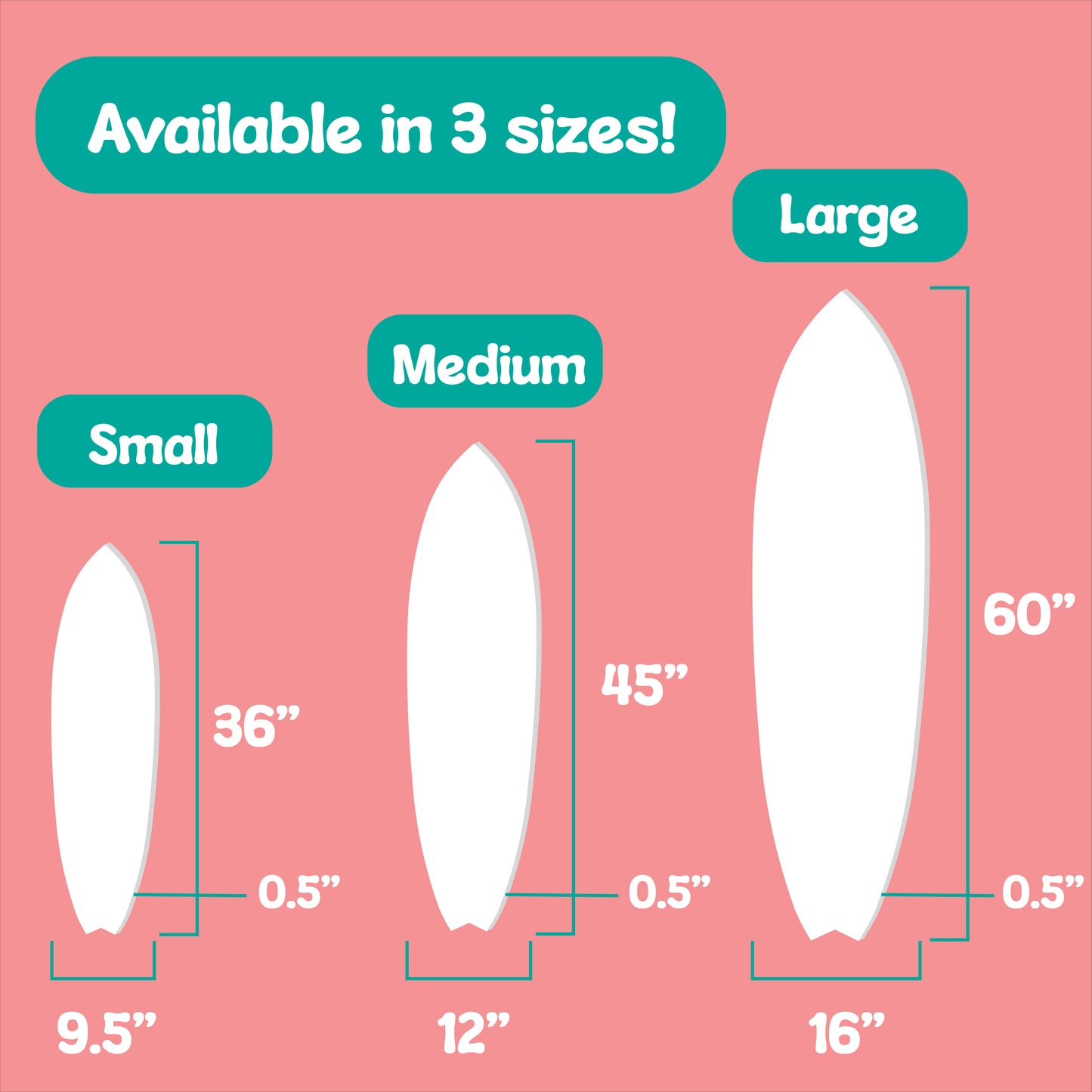 Outdoor Dog Surfboard Wall Decor – Coastal Pet Wall Art, PVC Beach House Decor for Dog Owners, Surfs Up, 3 - 5 Feet